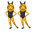 emoji women bunny